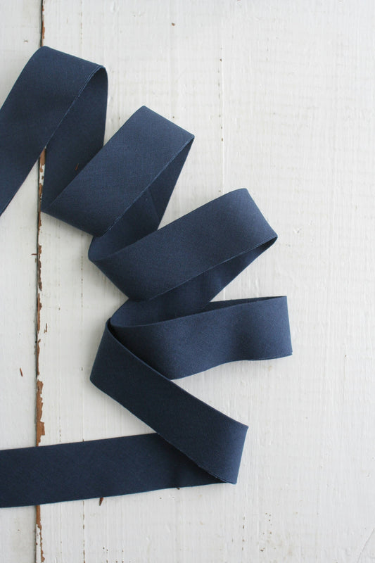 Pre-Made Quilt Binding | Navy Solid