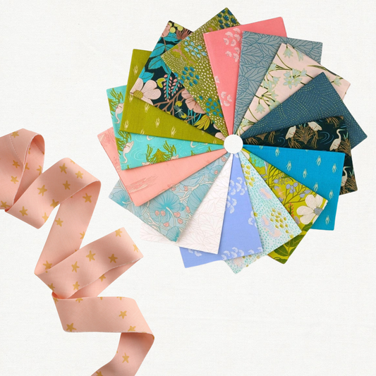 Hexie Prism Quilt Kit – Stillwater