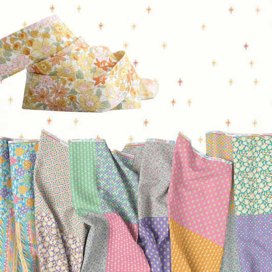 Happy Stripes Quilt Kit – Lighter Than Air (56" x 64")