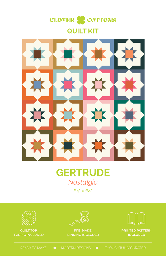 Gertrude Quilt Kit | Nostalgia