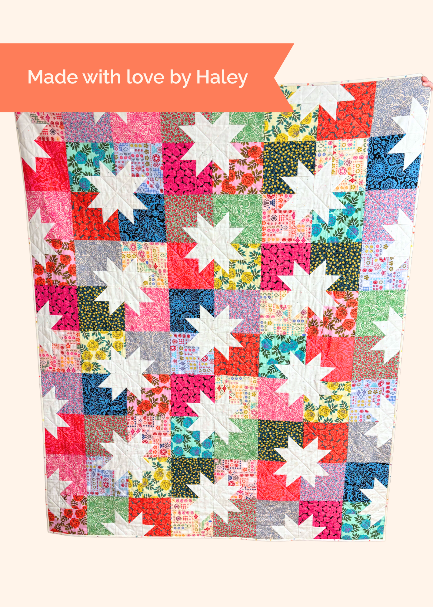 Star Pop II Quilt Kit | Yesterday