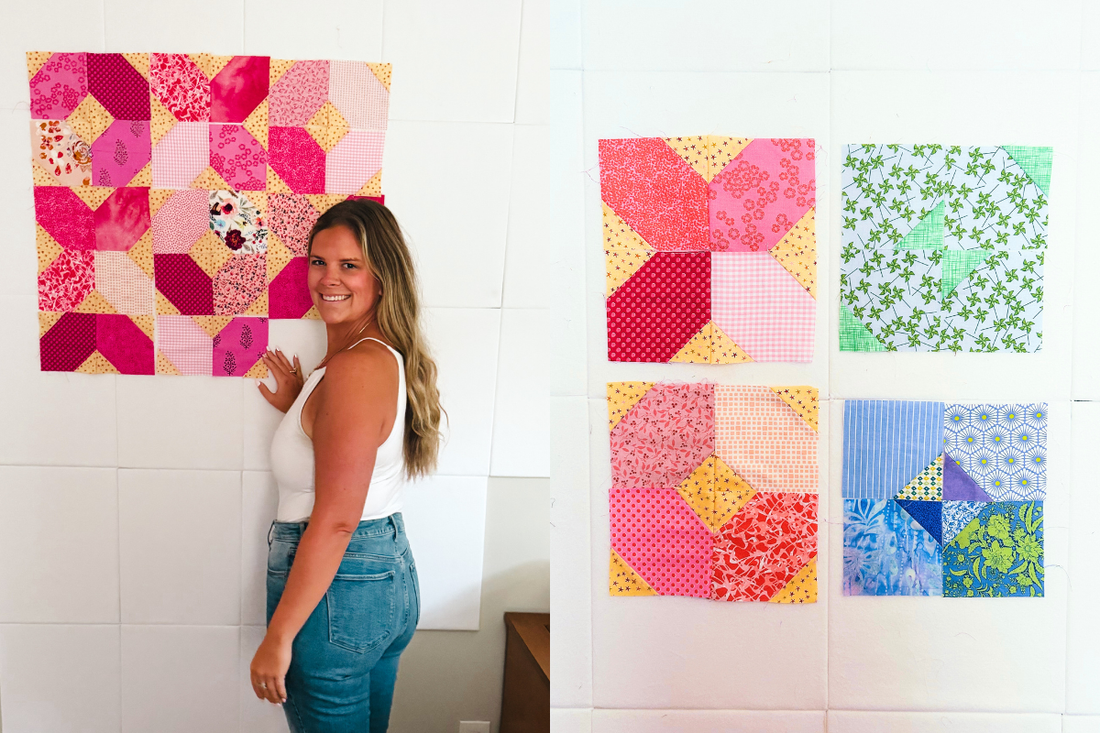 How to Make a “Snowball” Block (My Favorite Chain-Piecing Shortcut)