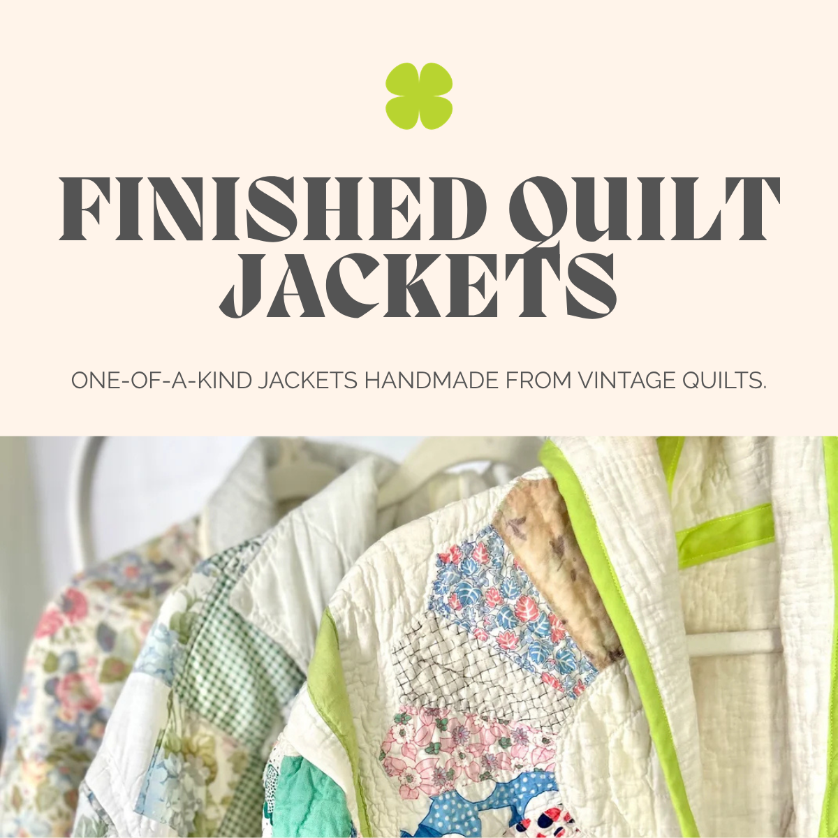 Finished Quilt Jackets