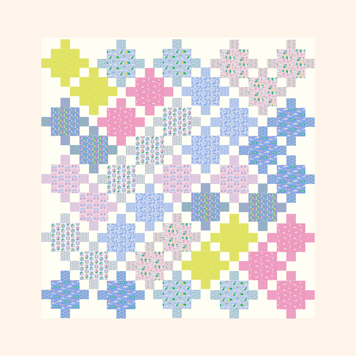Celtic Crossing Quilt Kit | Country Club Canines