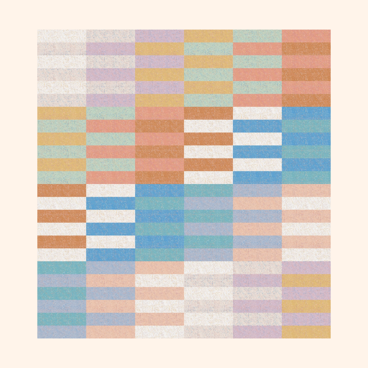 Just 12 Quilt Kit | Rainbow Dust Granite