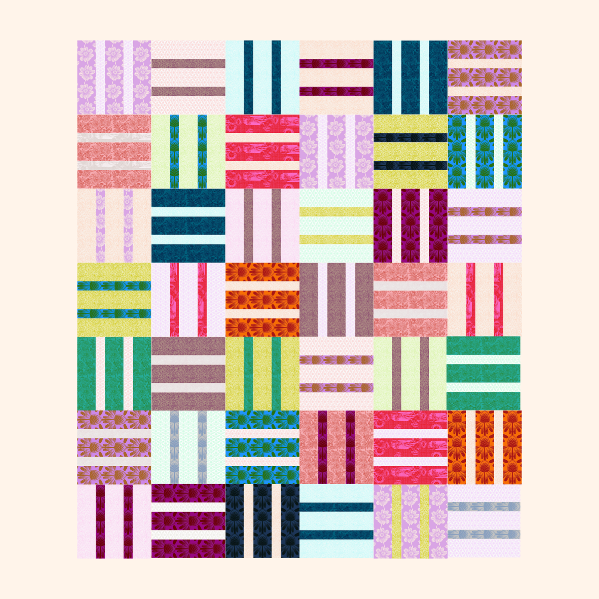 Cake Dash Quilt Kit | Indelible