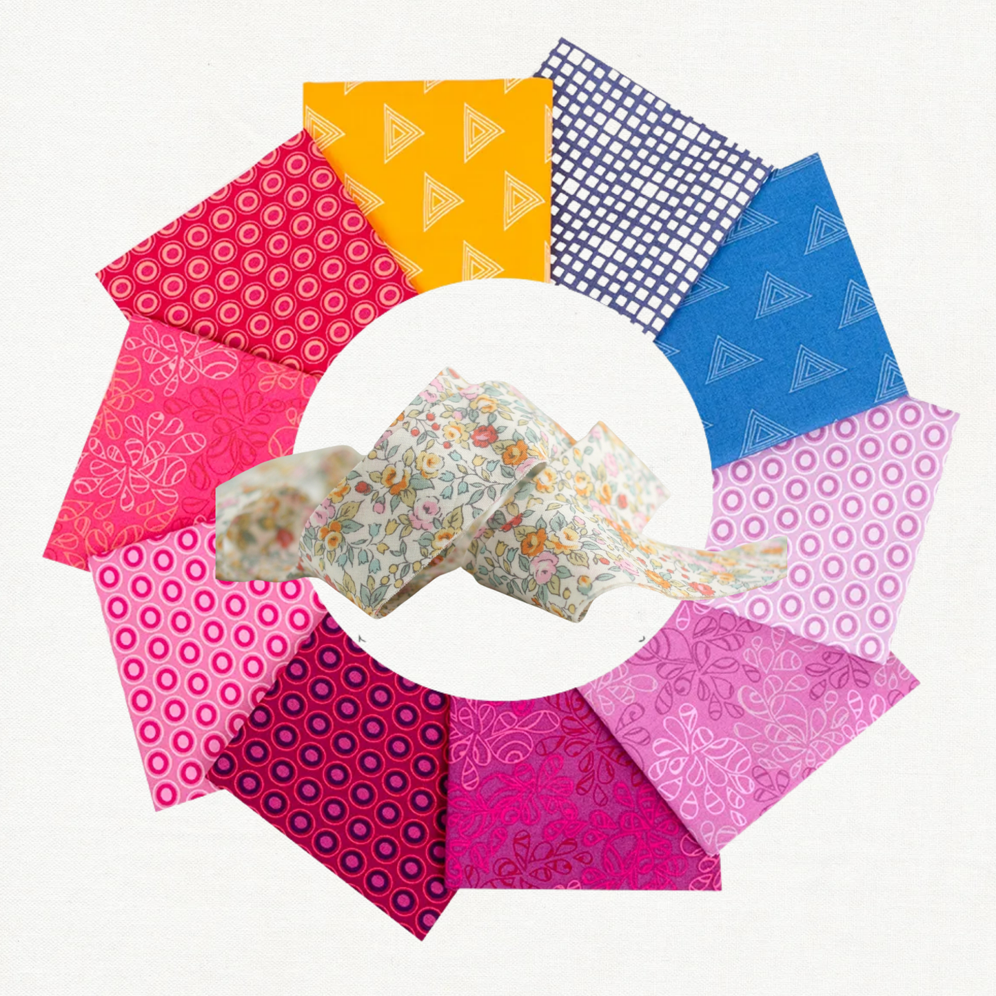 Paradise Lane Quilt Kit – Acai Bowl - Small Throw 48" x 62"