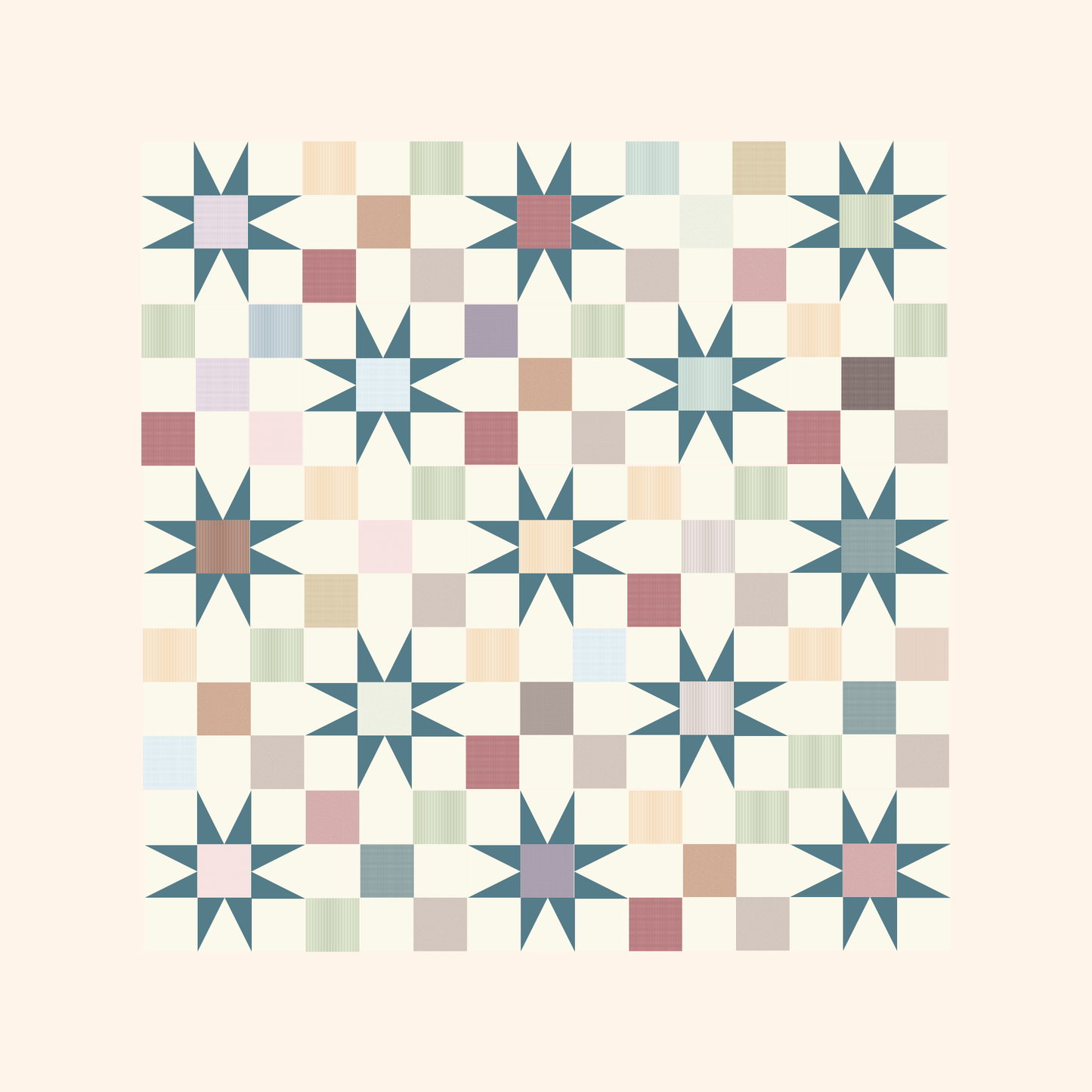 Charm Pack Stars 2.0 Quilt Kit | Nest