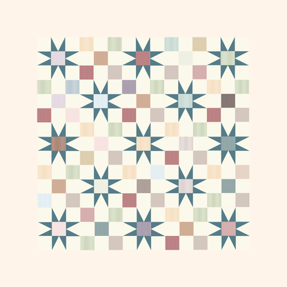 Charm Pack Stars 2.0 Quilt Kit | Nest