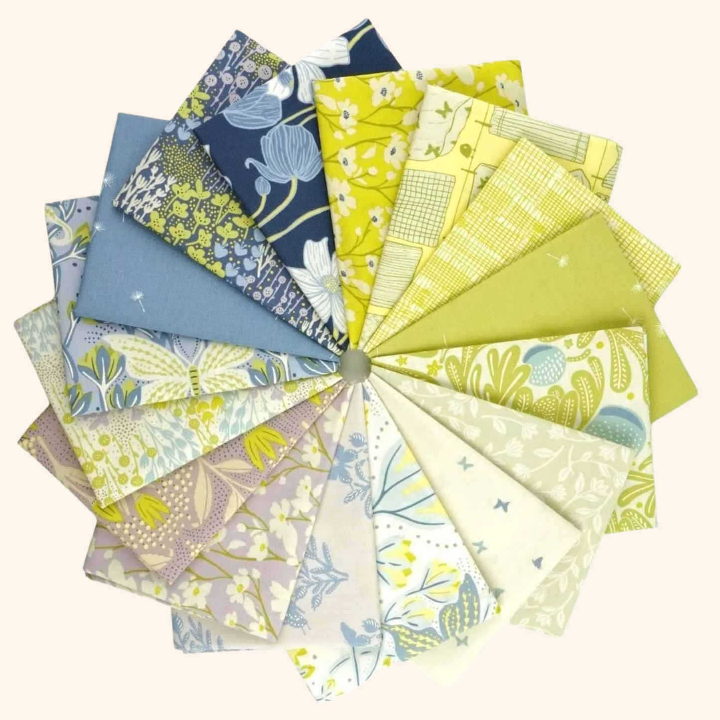 Layer Cake Squared Quilt Kit – Fresh Linen - Small Throw 54 ½” × 54 ½”