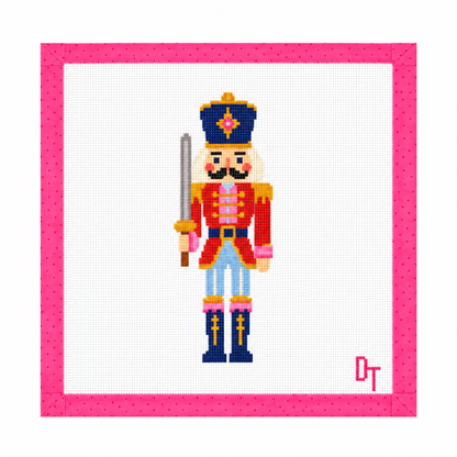 Toy Soldier Nutcracker Needlepoint Canvas