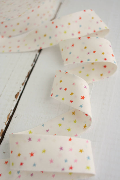 Pre-Made Quilt Binding | Mini Multi Starry