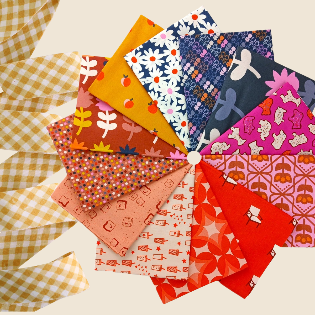 Diamond Pop Quilt Kit | Cinnamon Toast
