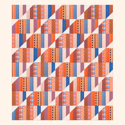 Happy Stripes Quilt Kit | Fine and Dandy