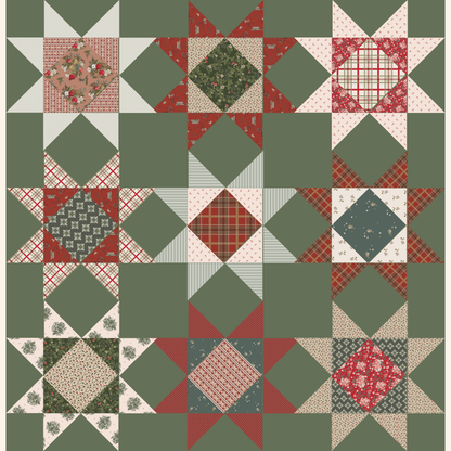 New Beginnings Quilt Kit | Spruce