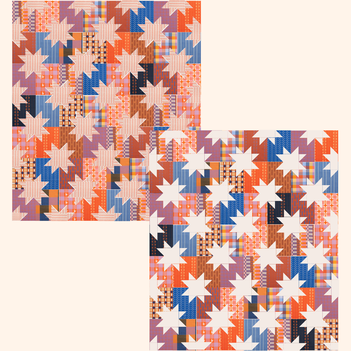 Star Pop Quilt Kit | Fine and Dandy