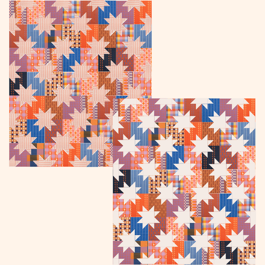 Star Pop Quilt Kit | Fine and Dandy