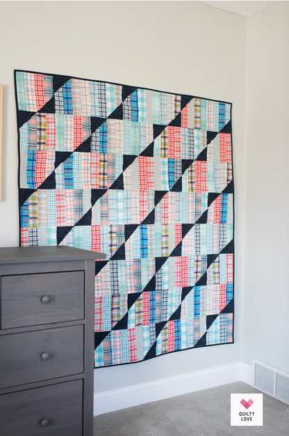 Happy Stripes Printed Paper Pattern