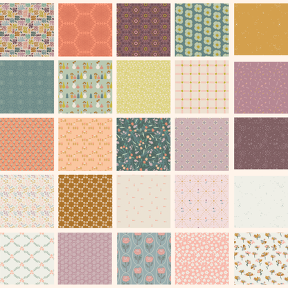 Geobloom 10" Stacker – Layer Cake by Art Gallery Fabrics