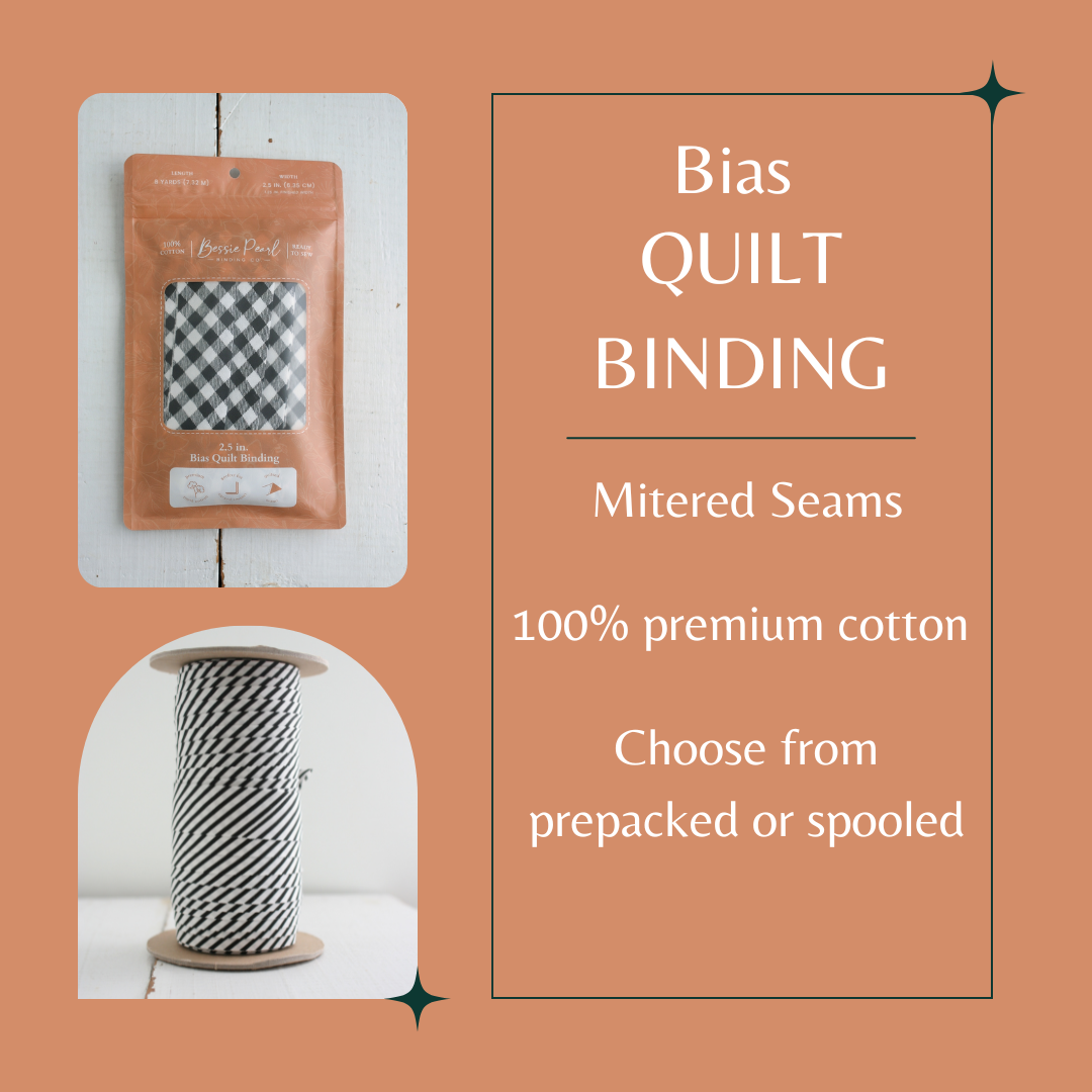 Pre-Made Quilt Binding | Multi Starry
