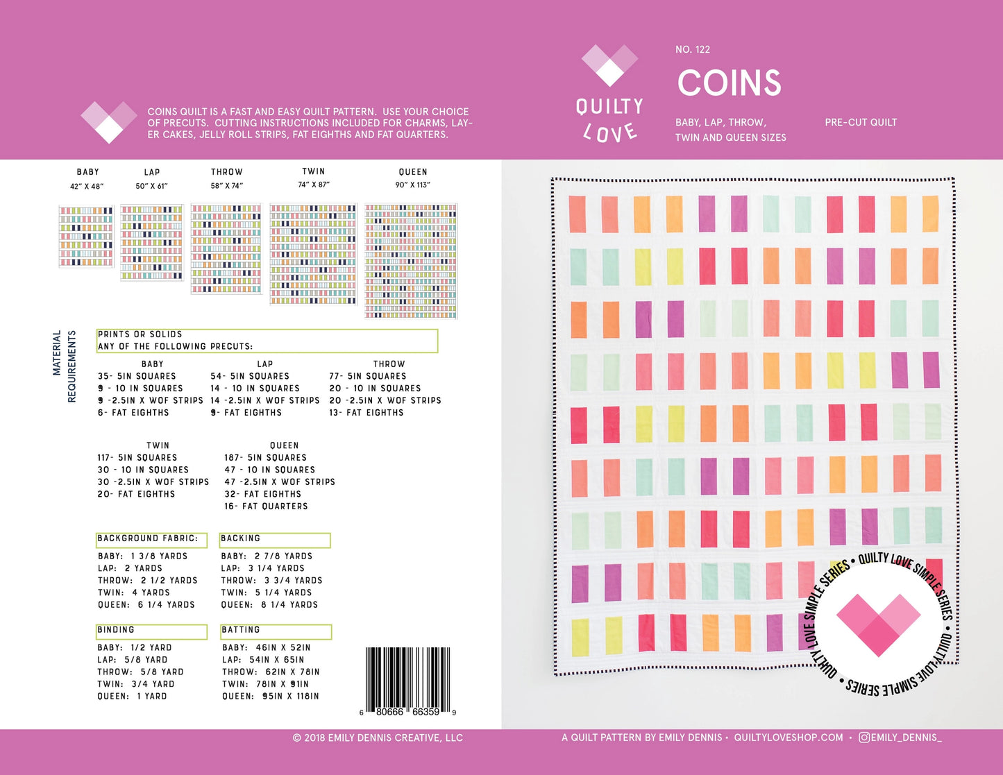 Coins Printed Pattern