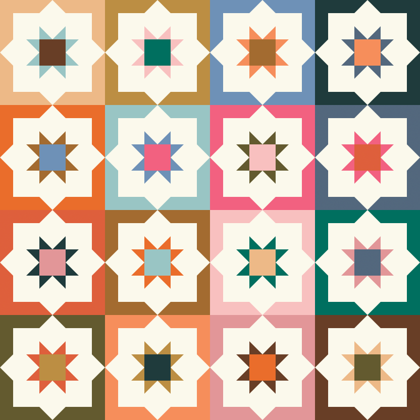 Gertrude Quilt Kit | Nostalgia