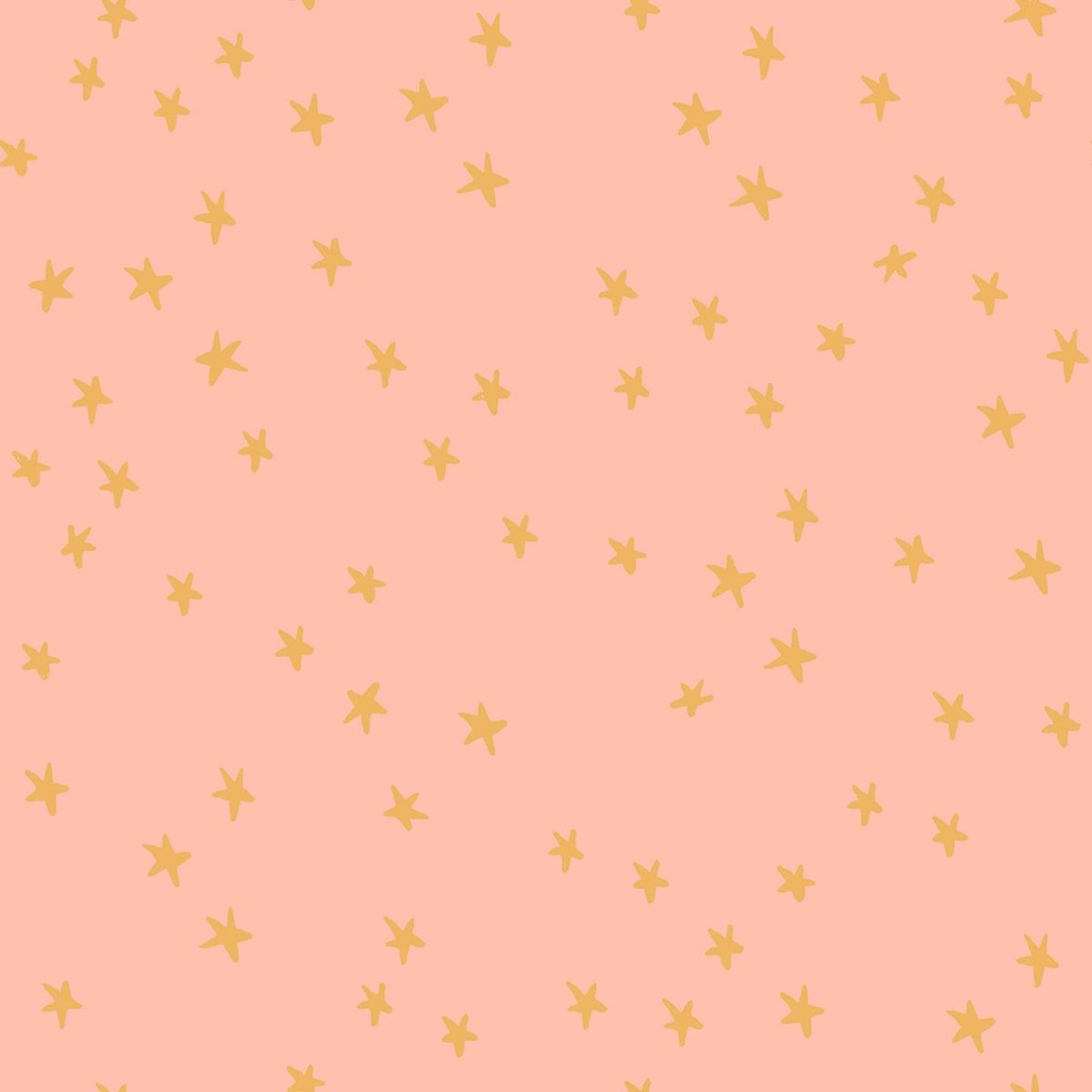 Pre-Made Quilt Binding | Starry Peach